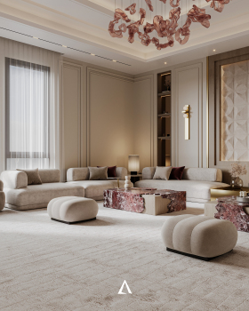 阿联酋的新经典会议厅（注：Majlis常见指阿拉伯国家的传统会议厅、会客厅等，具体需结合语境确定） 丨阿联酋丨Pyraviz