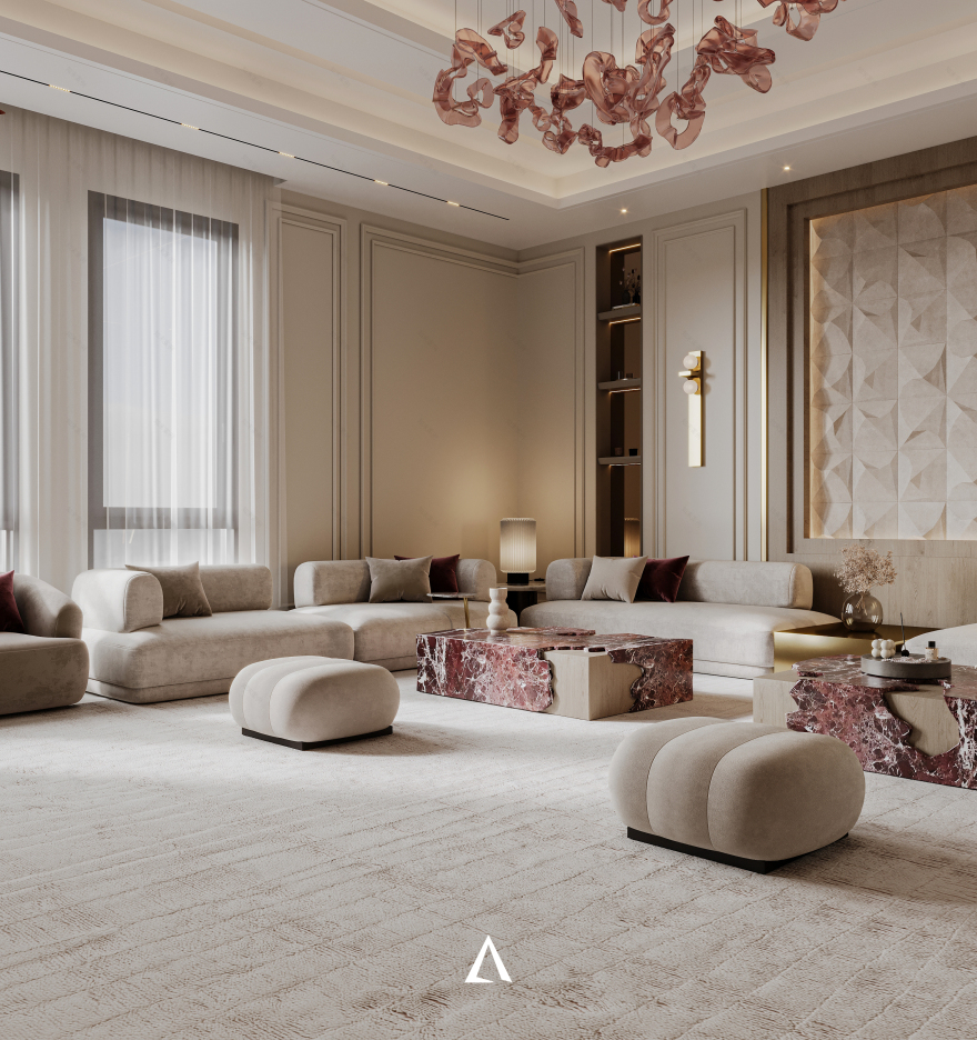 阿联酋的新经典会议厅(注:Majlis常见指阿拉伯国家的传统会议厅、会客厅等,具体需结合语境确定) 丨阿联酋丨Pyraviz-12