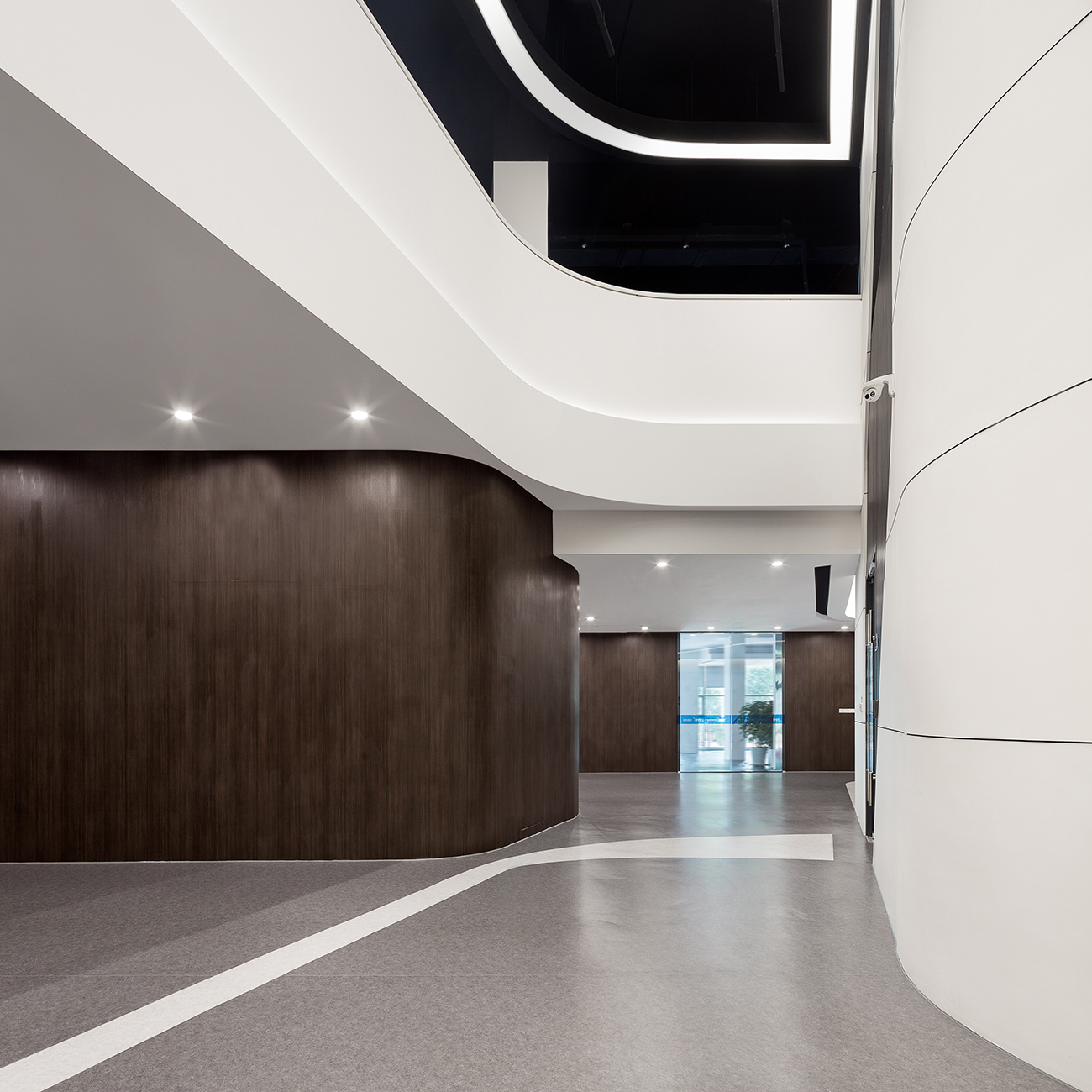 极简黑白灰—GDE·弘雅 塑造时尚办公空间-14