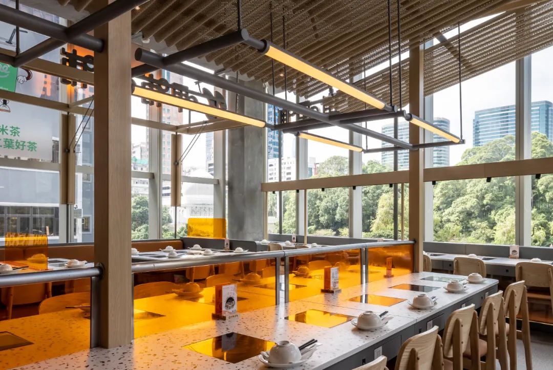 香港尖沙咀“呷哺呷哺”温暖治愈的挑高空间设计丨中国香港丨广州市原计划创意设计有限公司-9