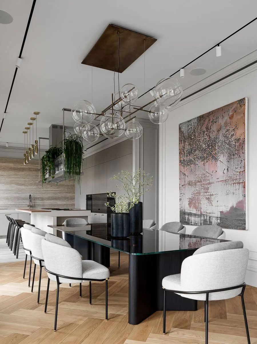 高级格调三口之家丨ABarchitects-24