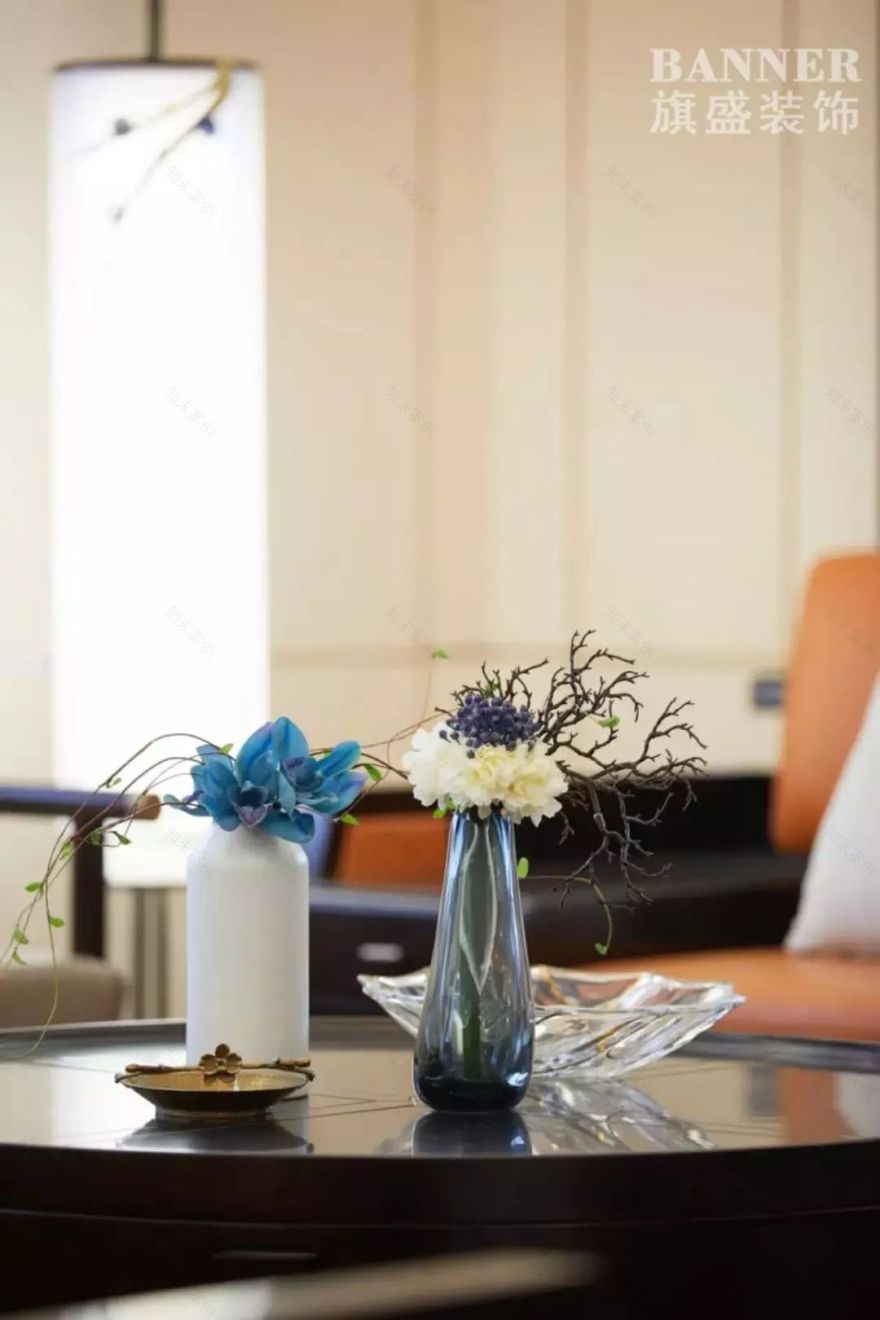 新中式家装典范 | 西安海德堡 310㎡空间设计-50