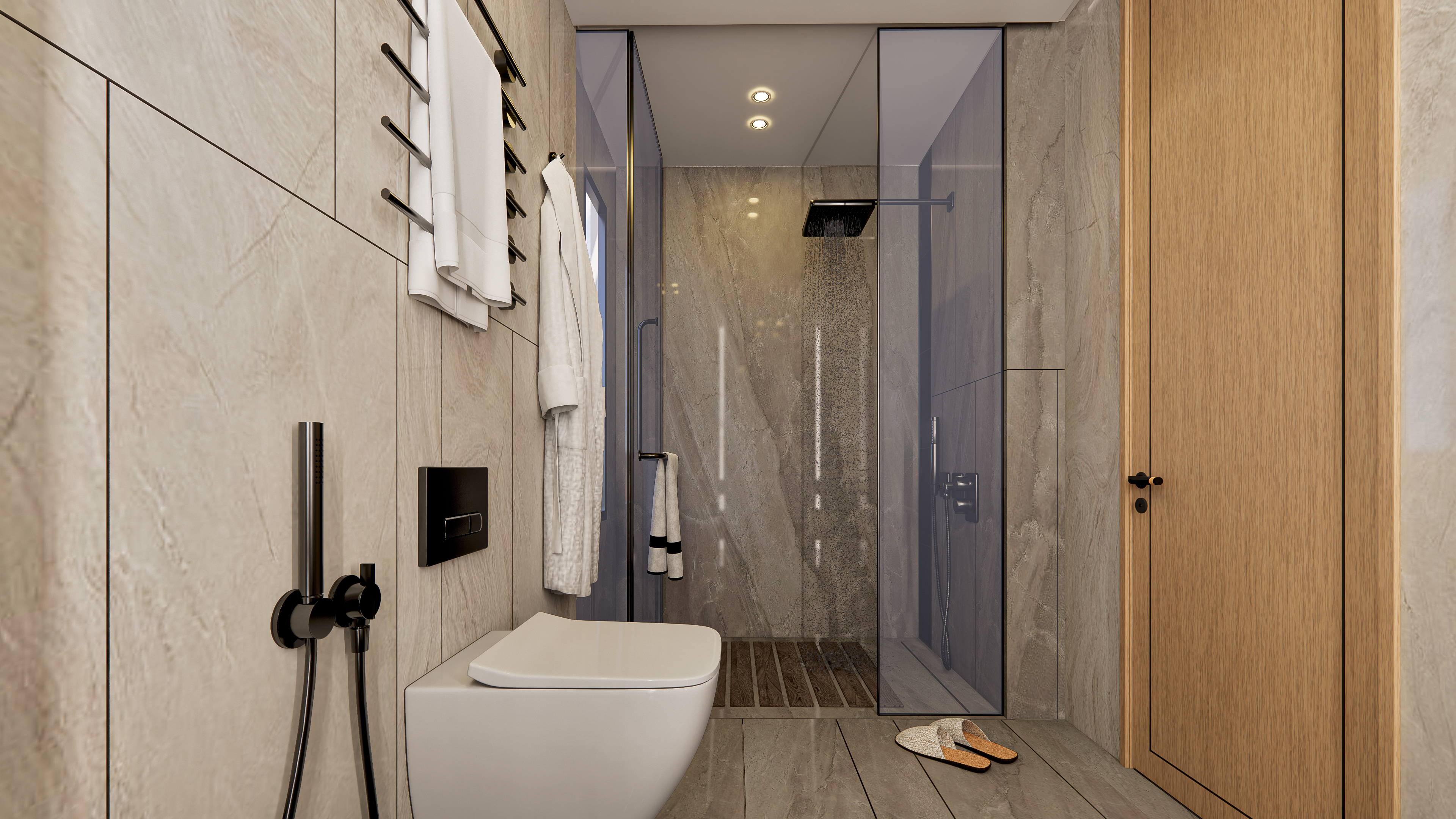 现代别墅室内设计丨ART’JB DESIGN-46