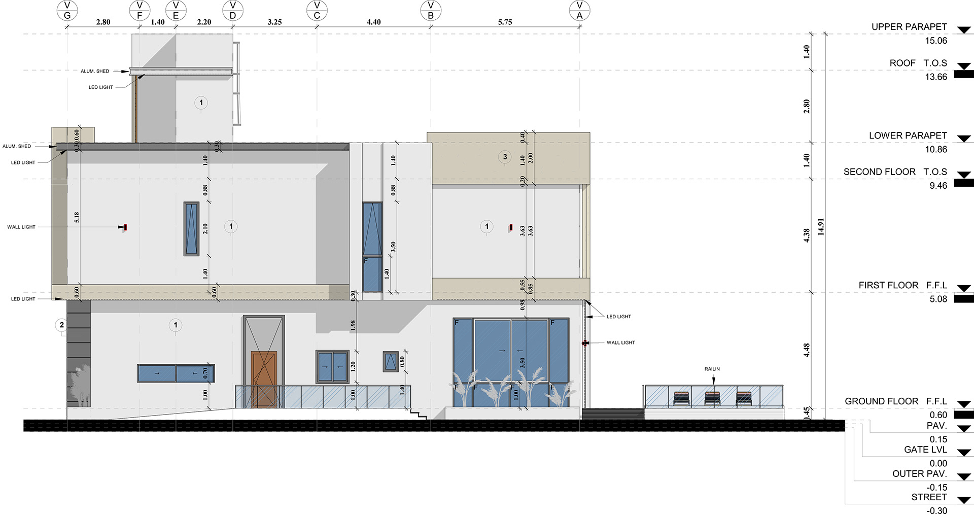 迪拜私人别墅丨阿联酋迪拜丨ARCHPIX ENGINEERING CONSULTANTS-14