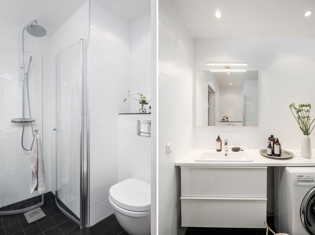 瑞典公寓的砖墙设计-25