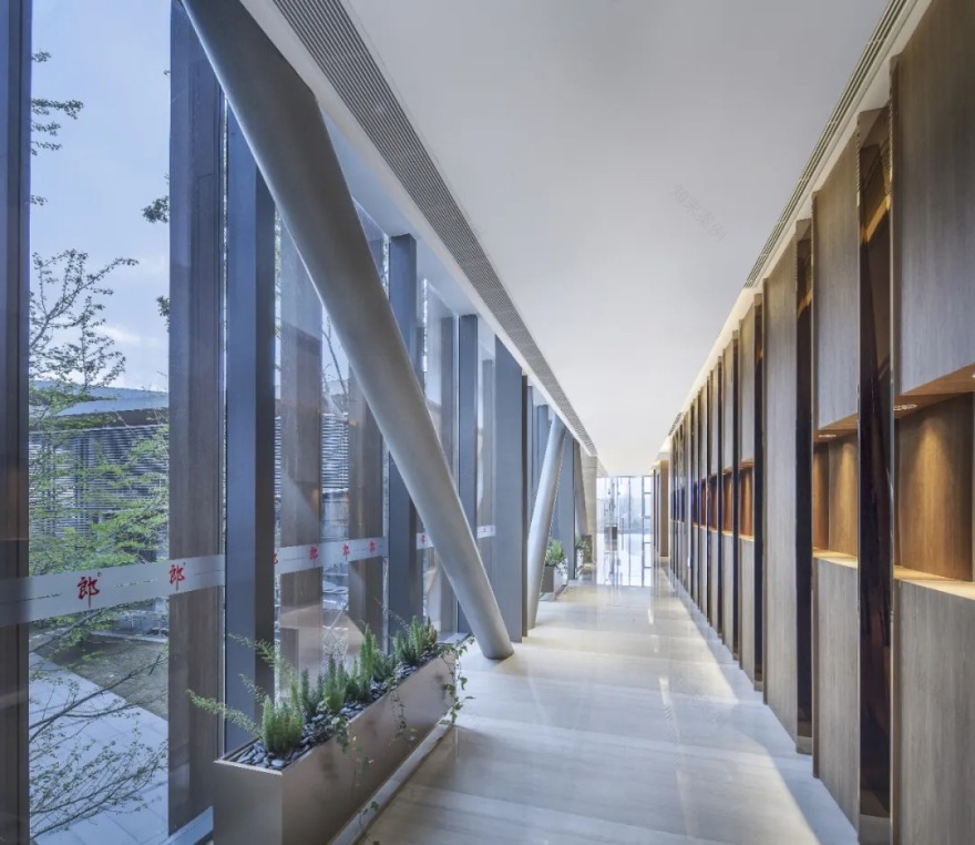 骏地设计丨成都麓湖郎酒集团总部 建筑设计 丨中国四川-70