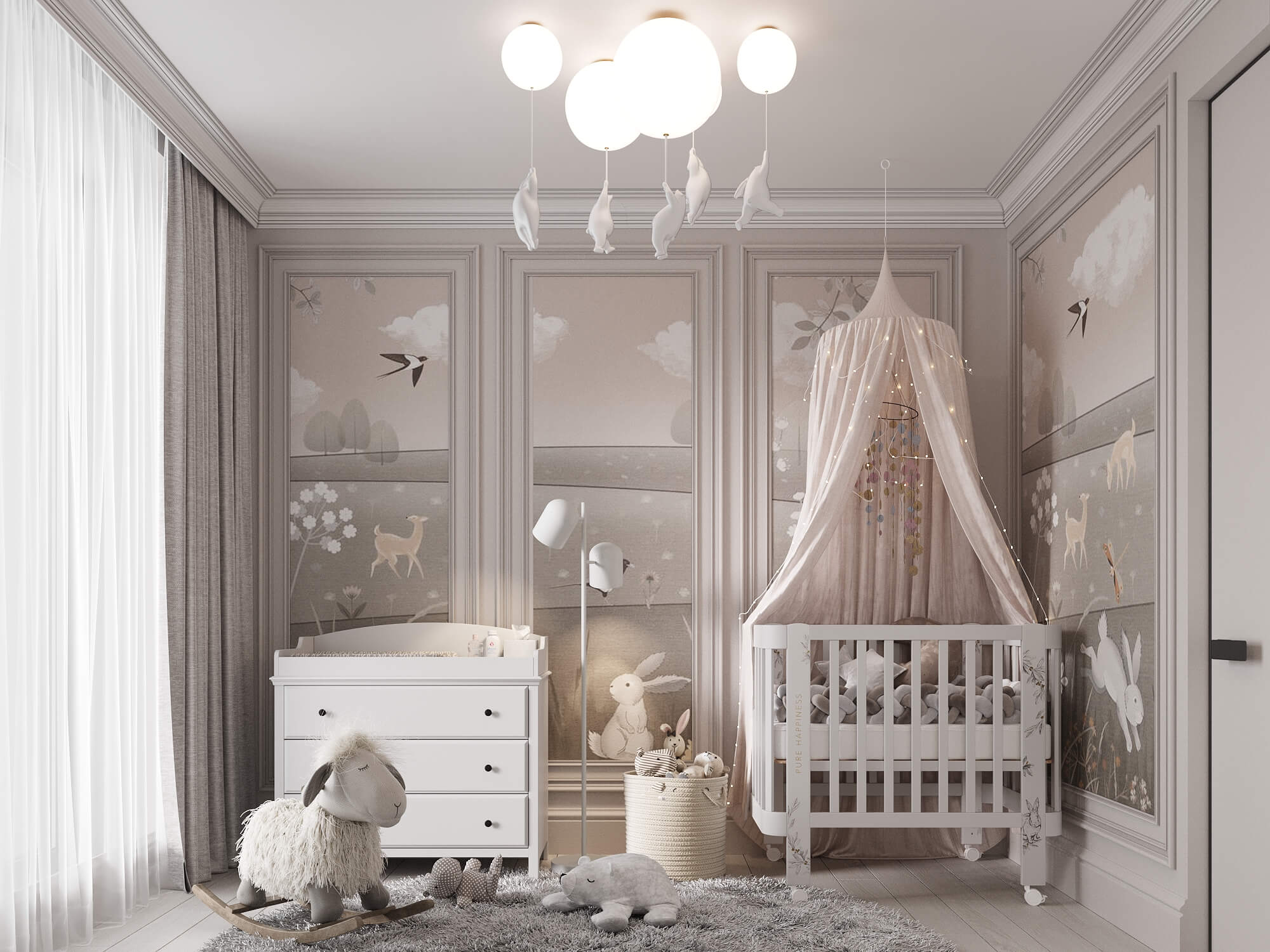 90㎡高级灰色系公寓设计 至素至简，气质非凡！-29