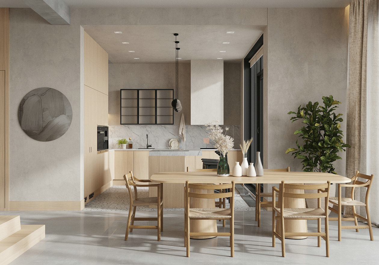 原木+高级灰打造舒适温馨居住空间-7