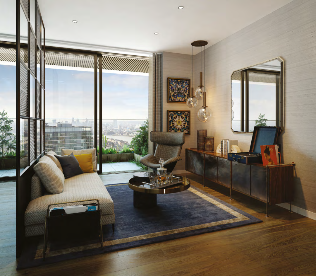 伦敦顶级花园豪宅 Wardian | 几何大胆线条与翠绿自然的完美融合-50