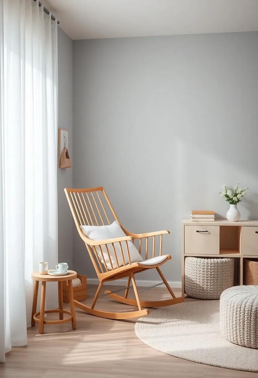 设计带舒适摇椅的完美育儿室-26