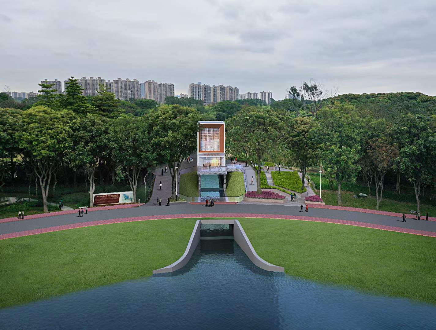 小小的排站 室外建筑-7