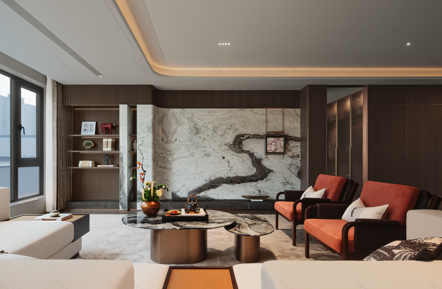 荣徽·云起东方样板间A,样板间D丨中国亳州丨重庆米修室内设计有限公司-12