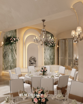 法式宴会厅效果图分享