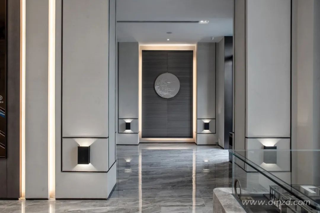 外滩·江月湾售楼处 | 现代简约融合自然之美-74