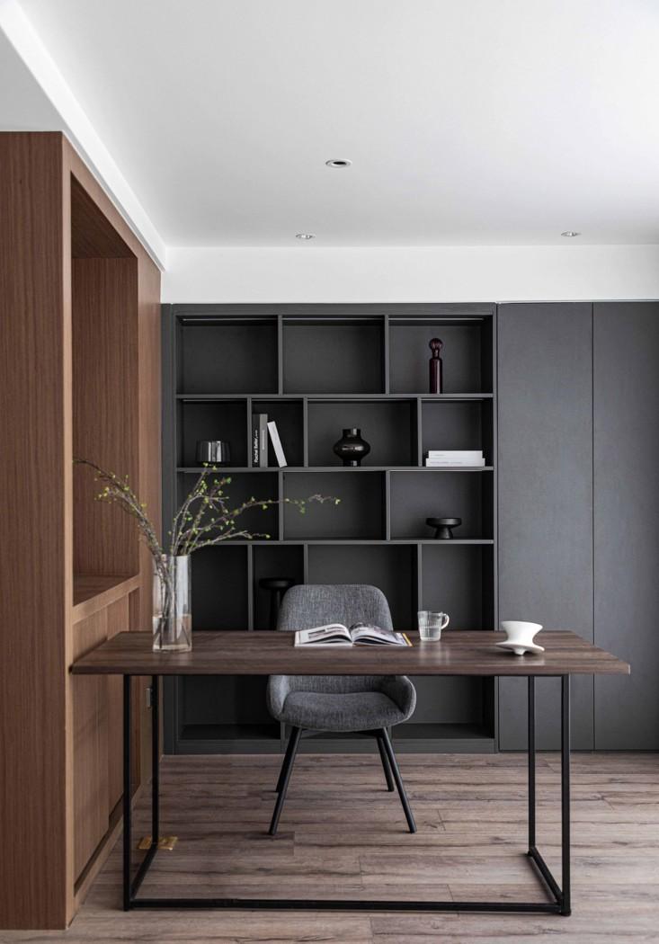 拾光悠然设计丨 170㎡大平层 4 房改 2 房,当代人的断舍离-21