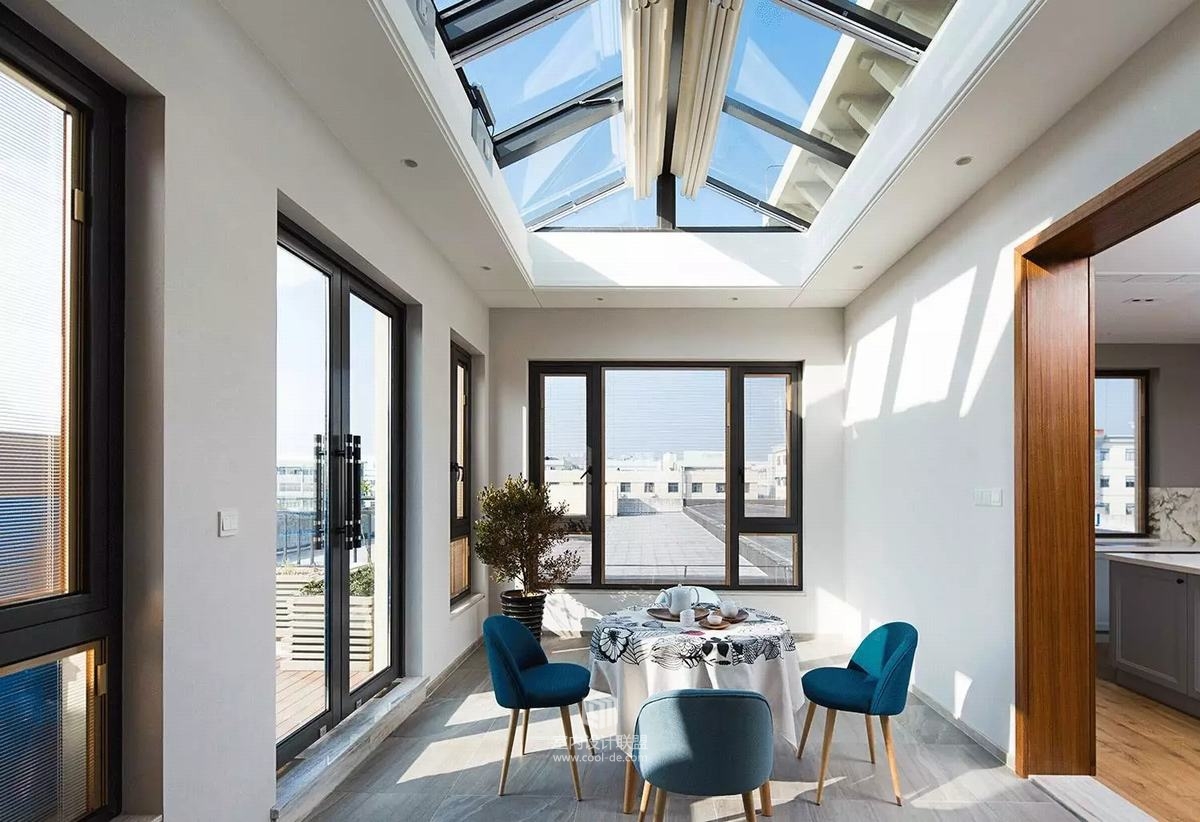 UI室内设计---观海卫·屋顶会所-29