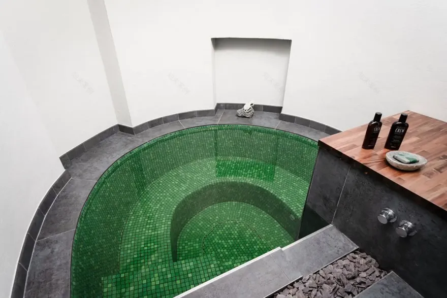 瑞典 1907 年建筑的独特魅力 | 绿宝石般的屋顶公寓-9