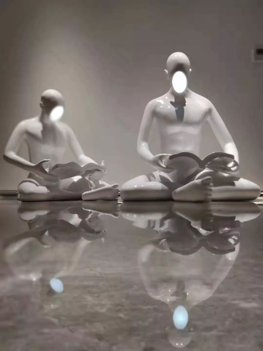 建业城销售中心 | 书院派人文艺术空间-37