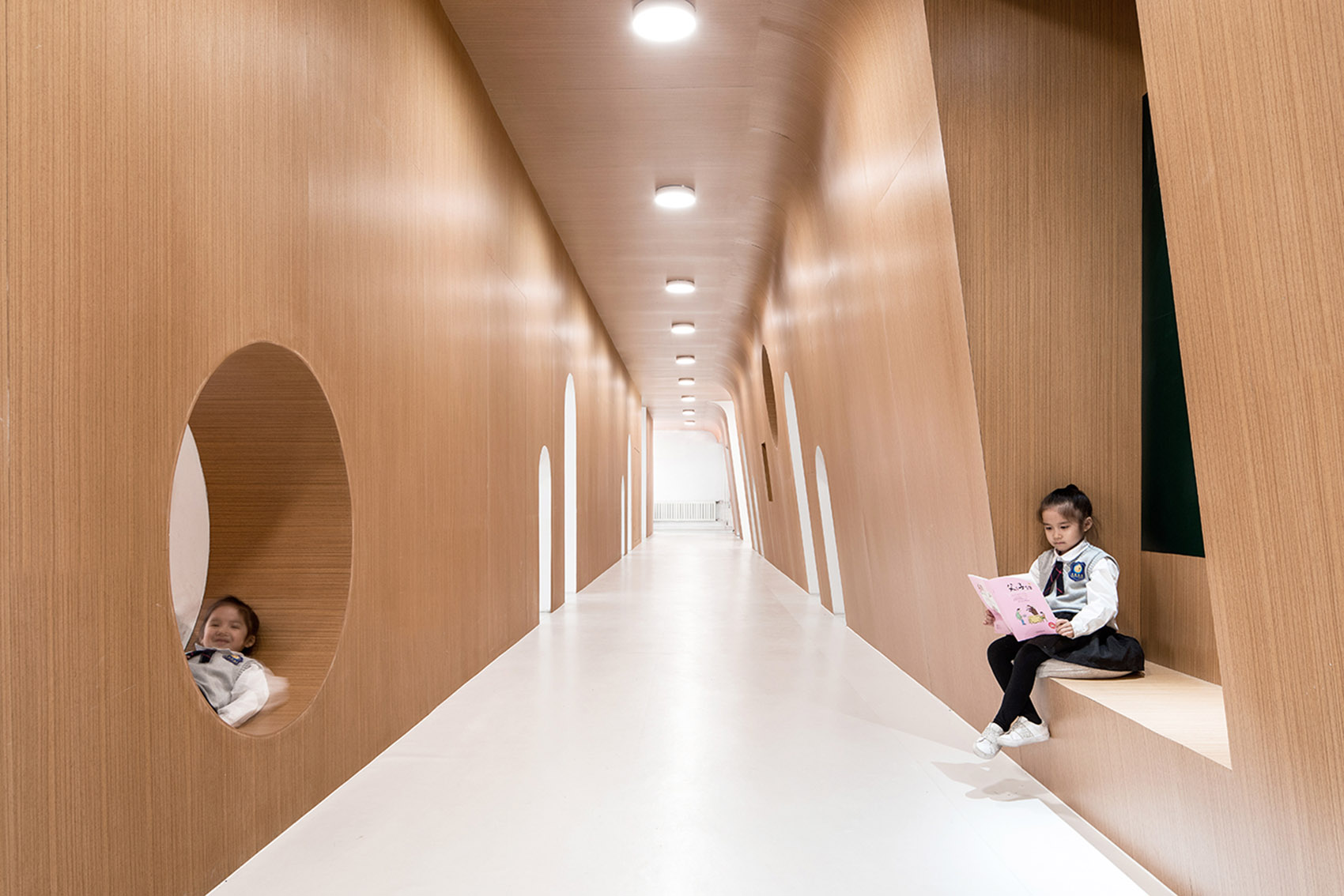 金陵幼儿园室内改造，徐州 /五架三间设计研究室-18