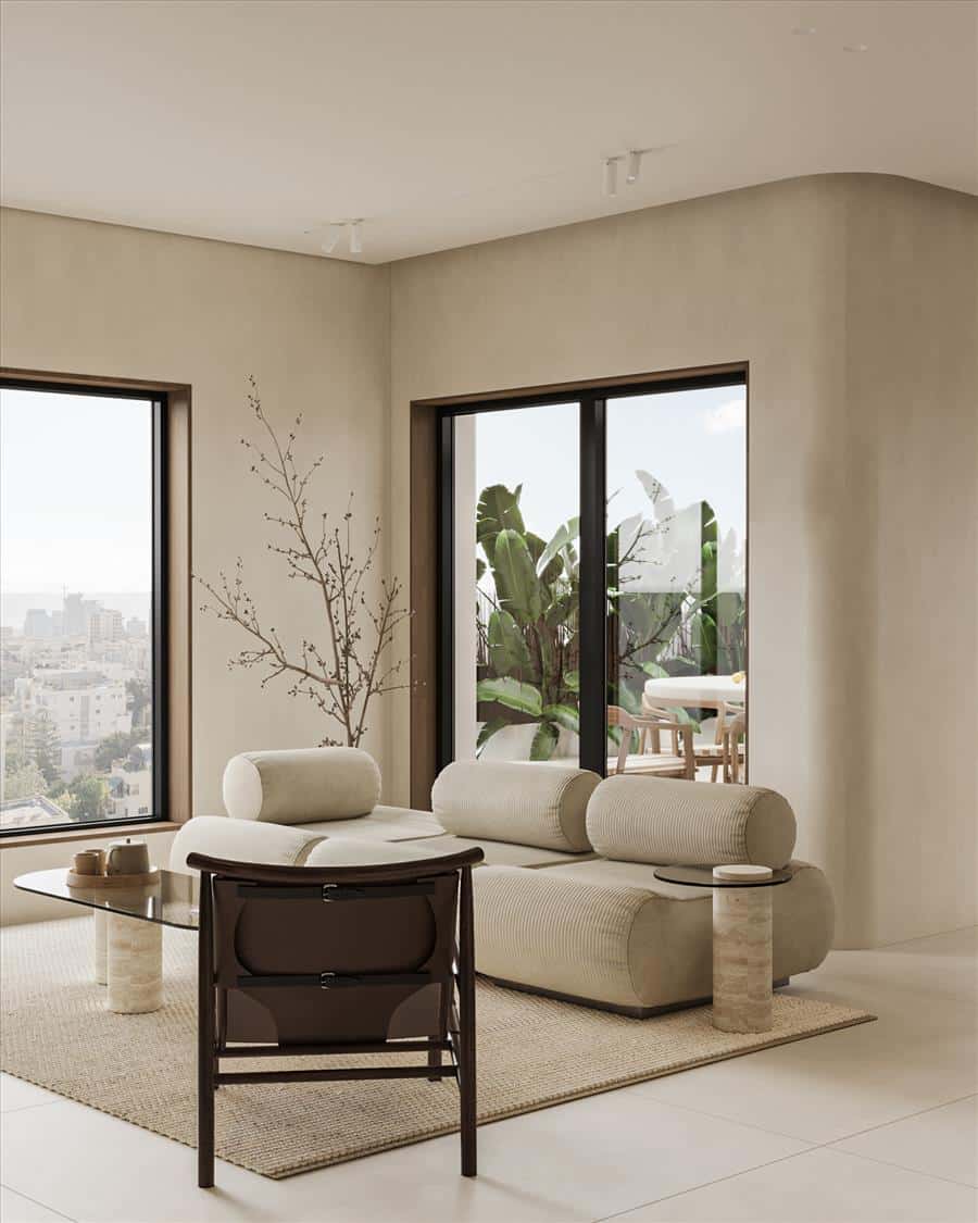 חן סבג | עיצוב פנים פנטהאוז 5 חדרים במרכז - PICKINTERI-4