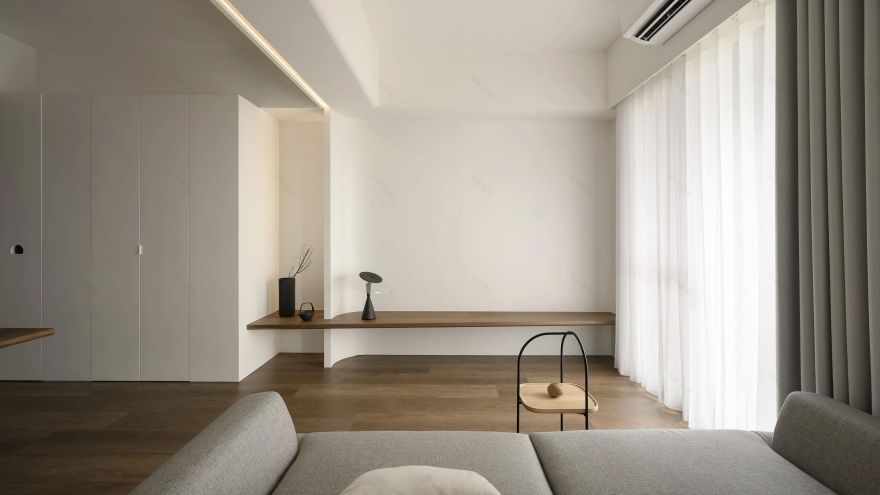 温润奶油风居家空间丨寓子设计-79