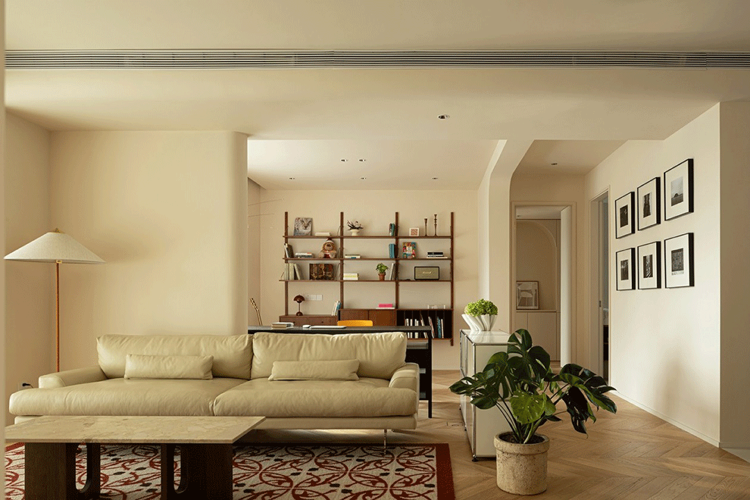 极简中古风私宅设计，享慵懒生活-43