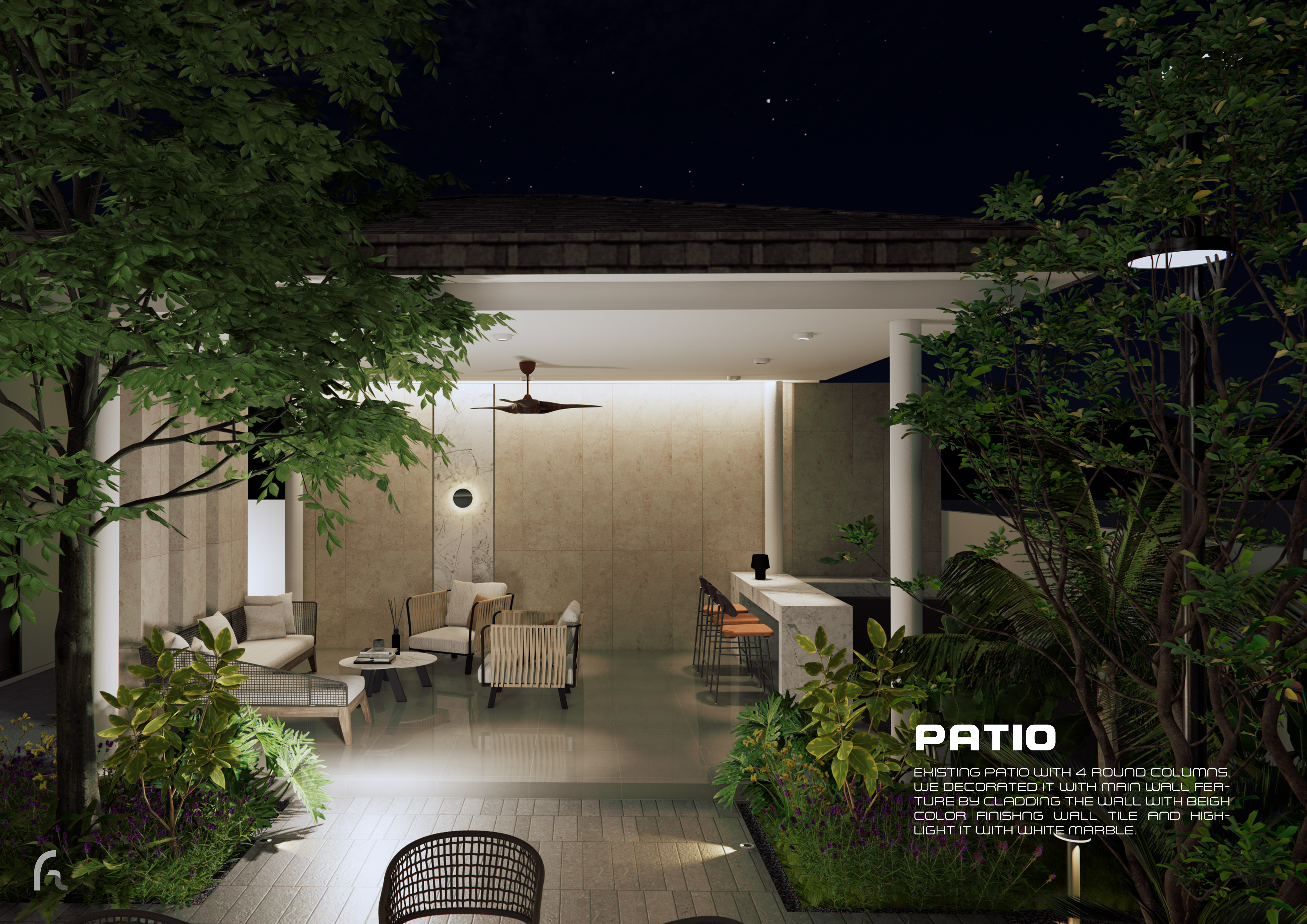 LANSCAPE DESIGN- VILLA UDOM THOM 07-9