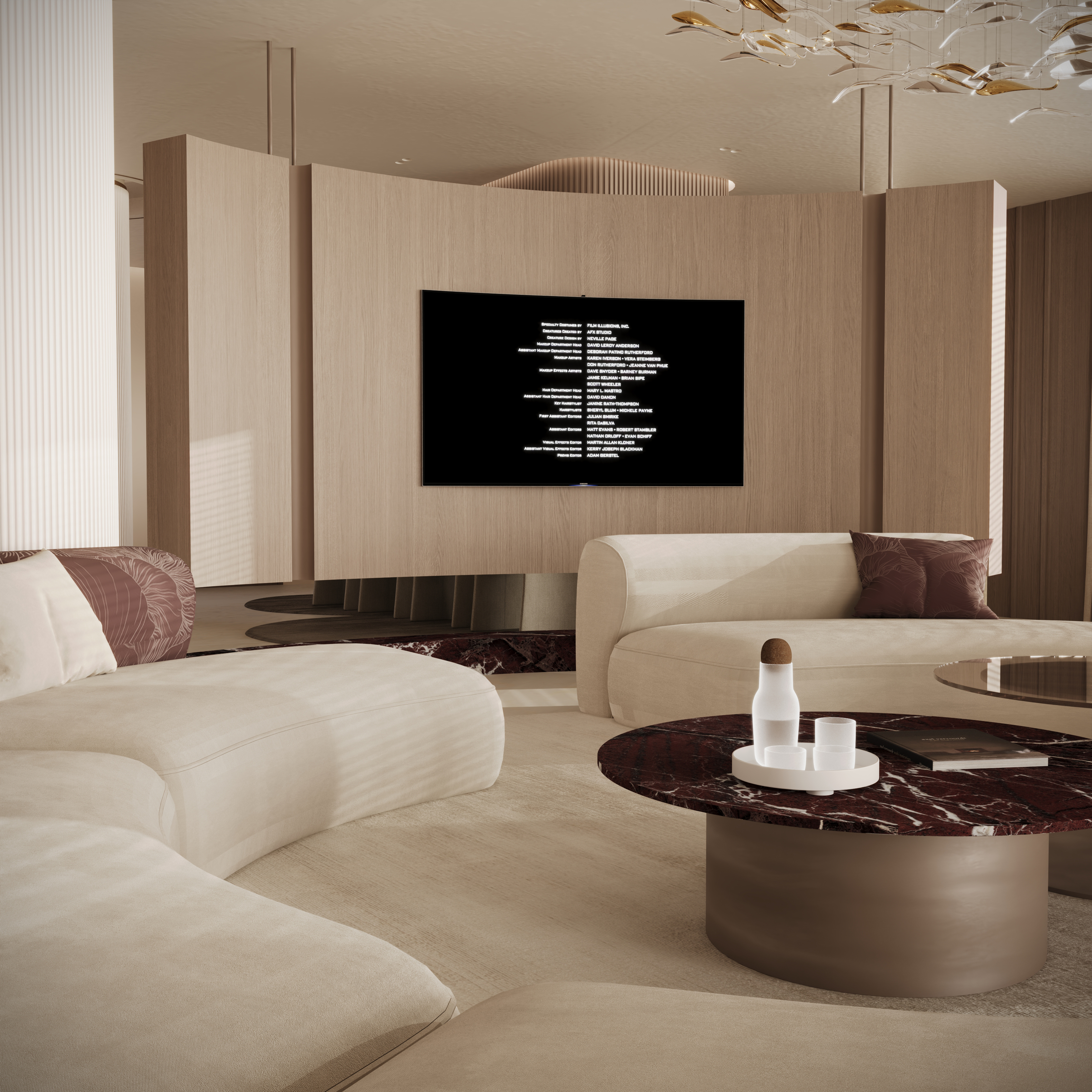 Modern Reception El Obour 3DSMAX Corona Render-7