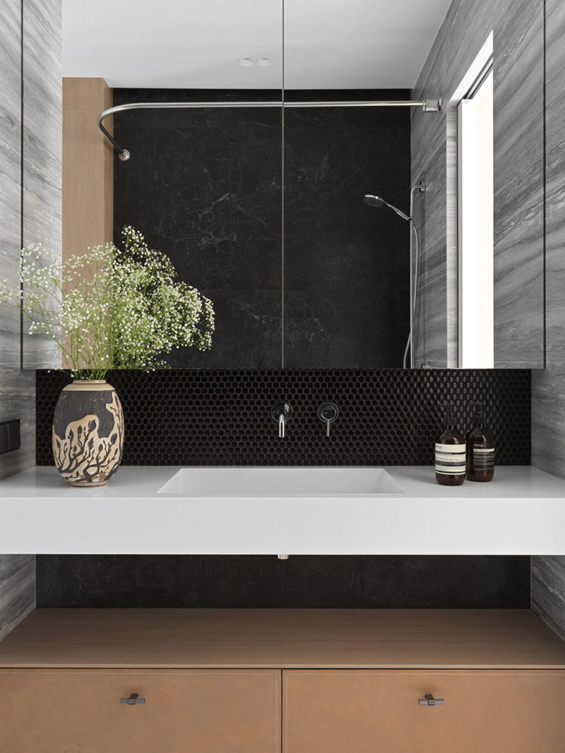 莫斯科 80 平米现代公寓，极简风格与强大储物空间的完美结合-14