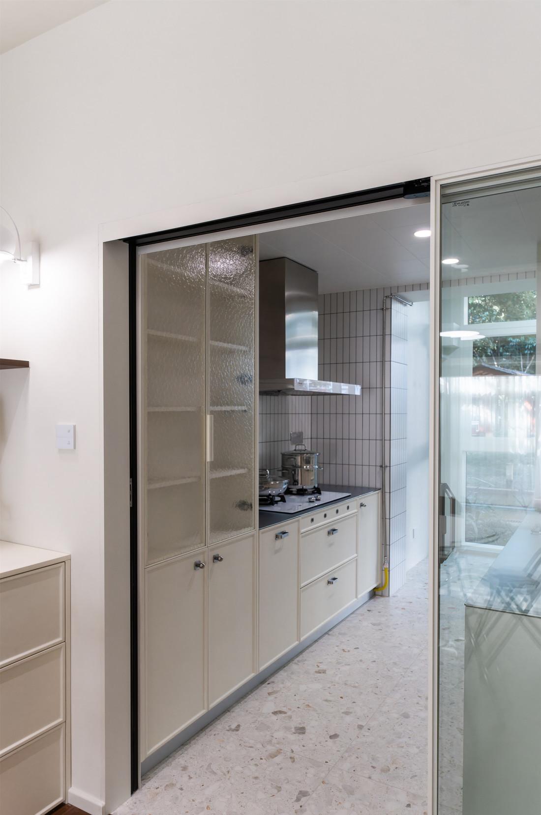 奶油复古风二居室-30