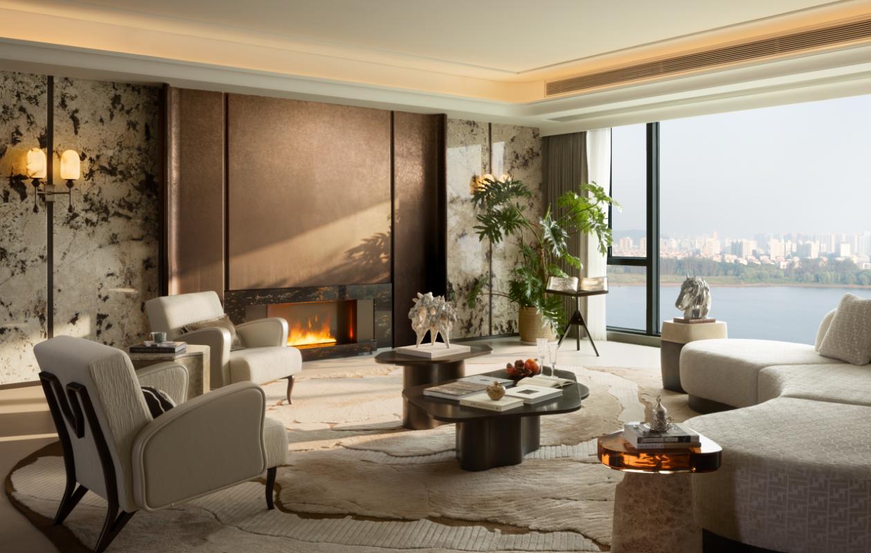 长沙中海阅湘台288㎡&253㎡样板间丨中国长沙丨硬装矩阵纵横,软装矩阵鸣翠MIX-12