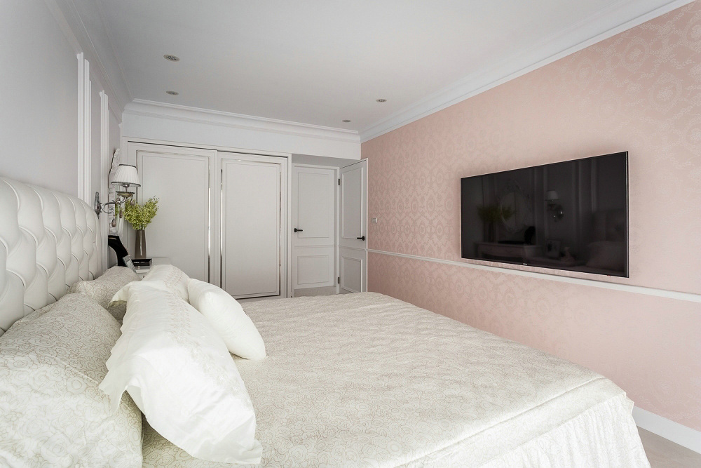 丰越设计打造现代原木金属风格样板间-24