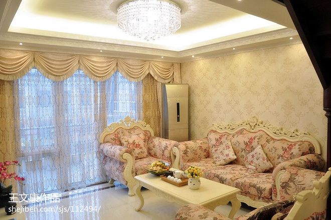 星桥桂花城200000万元复式180平米装修案例-13