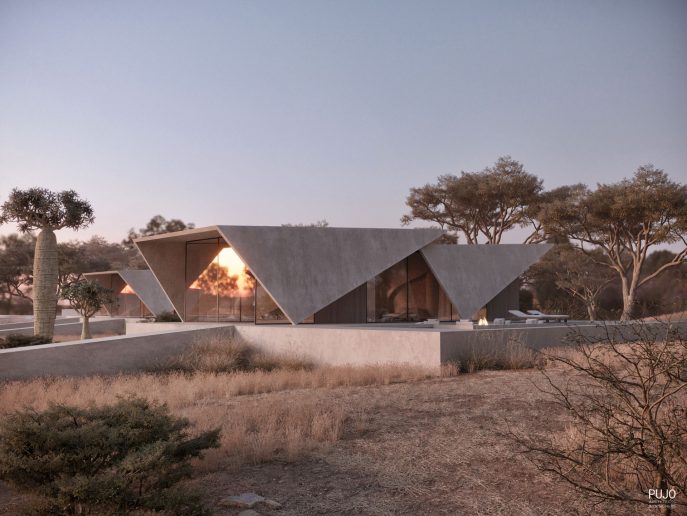 赞比西河岸边未来主义别墅设计丨赞比亚丨Pujo Architects & Designers-38