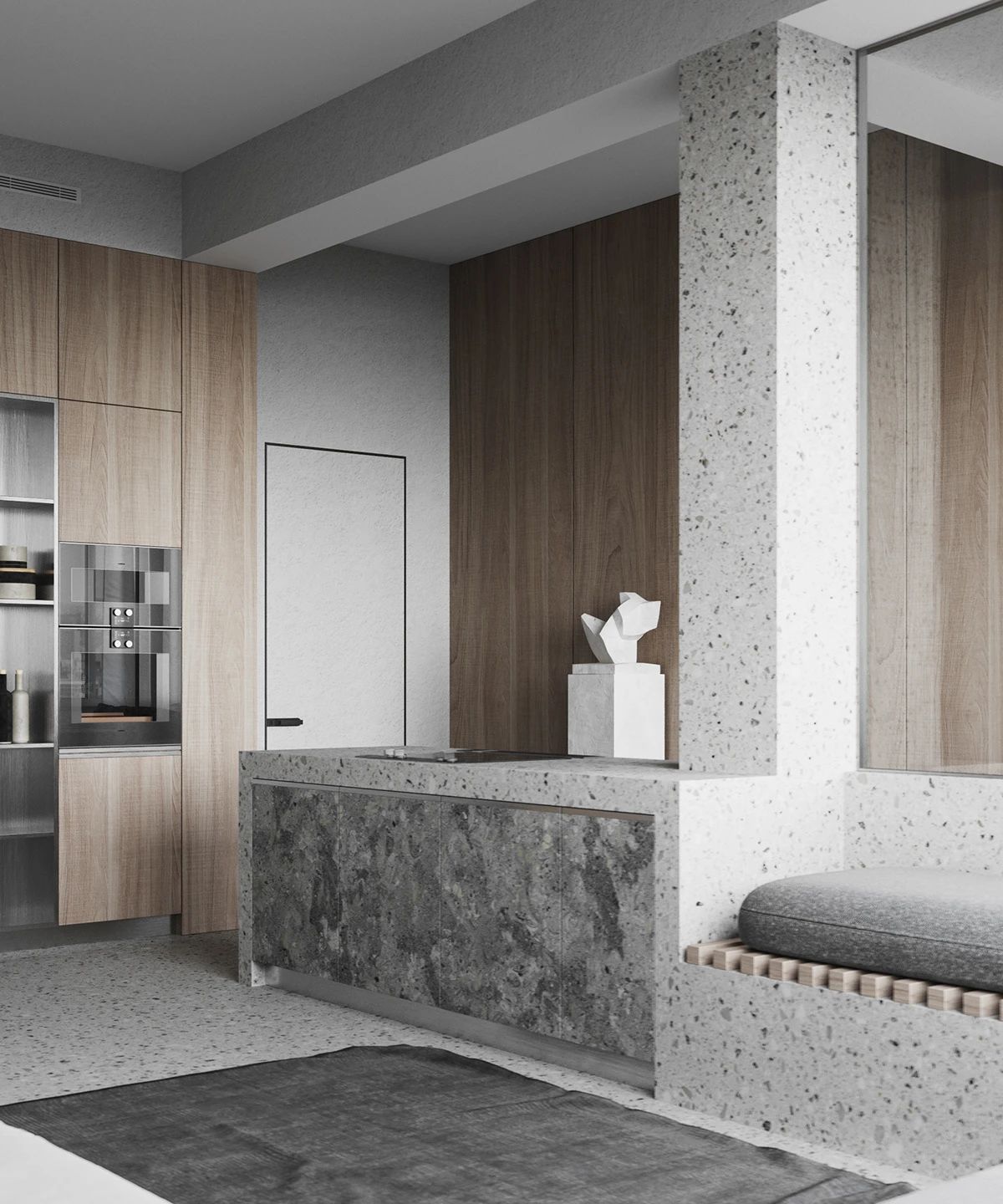 一室户，去掉隔墙空间大 2 倍-4