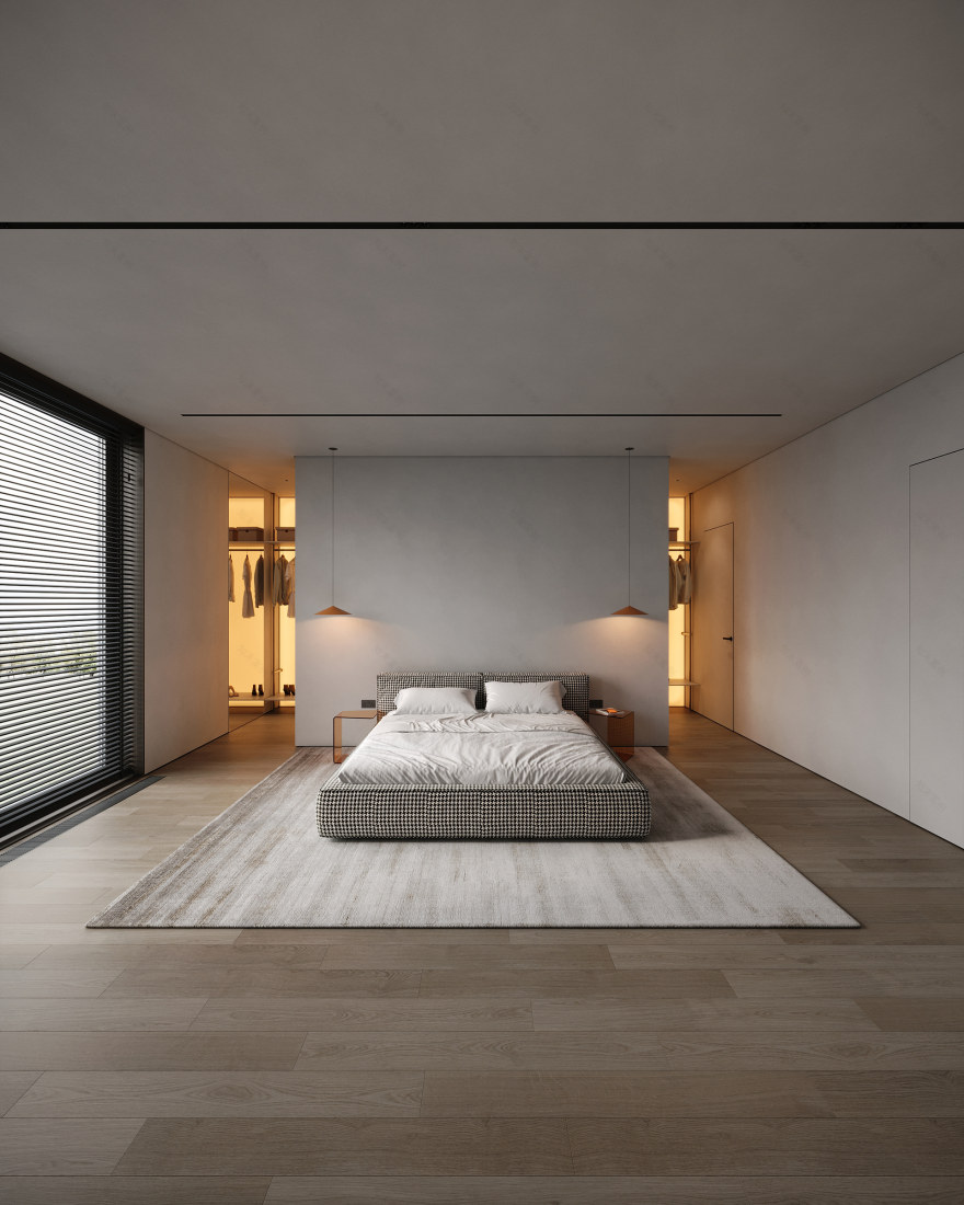 橙色色调卧室-2