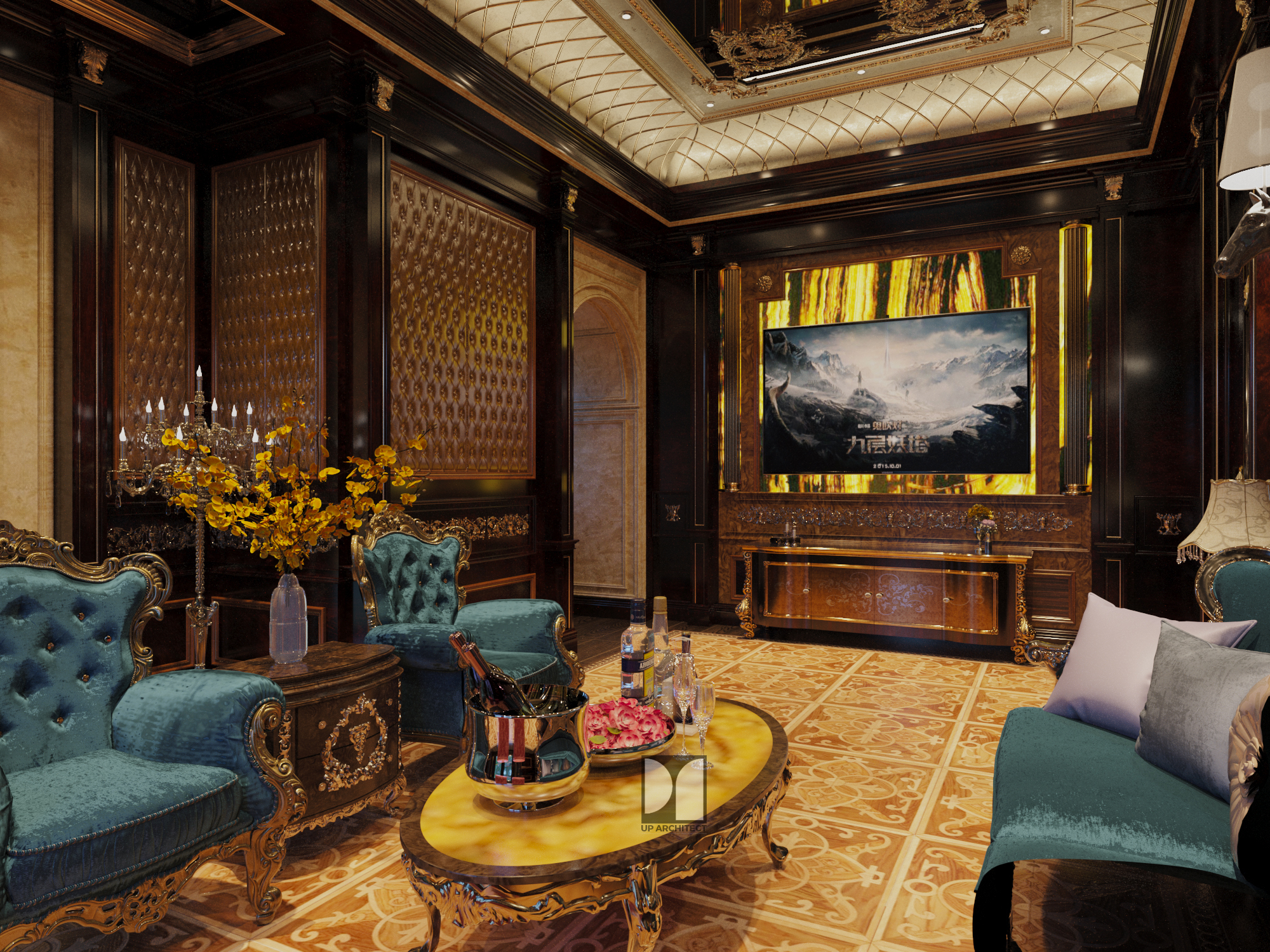 KTV包间，休闲室丨Huy Duong-5