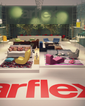 米兰 2013 年国际家具展 Arflex 展台设计