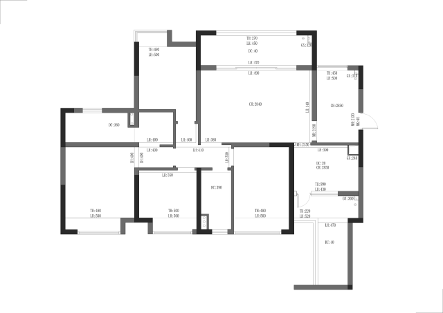 成都高新区 160 平米北欧风住宅设计-9