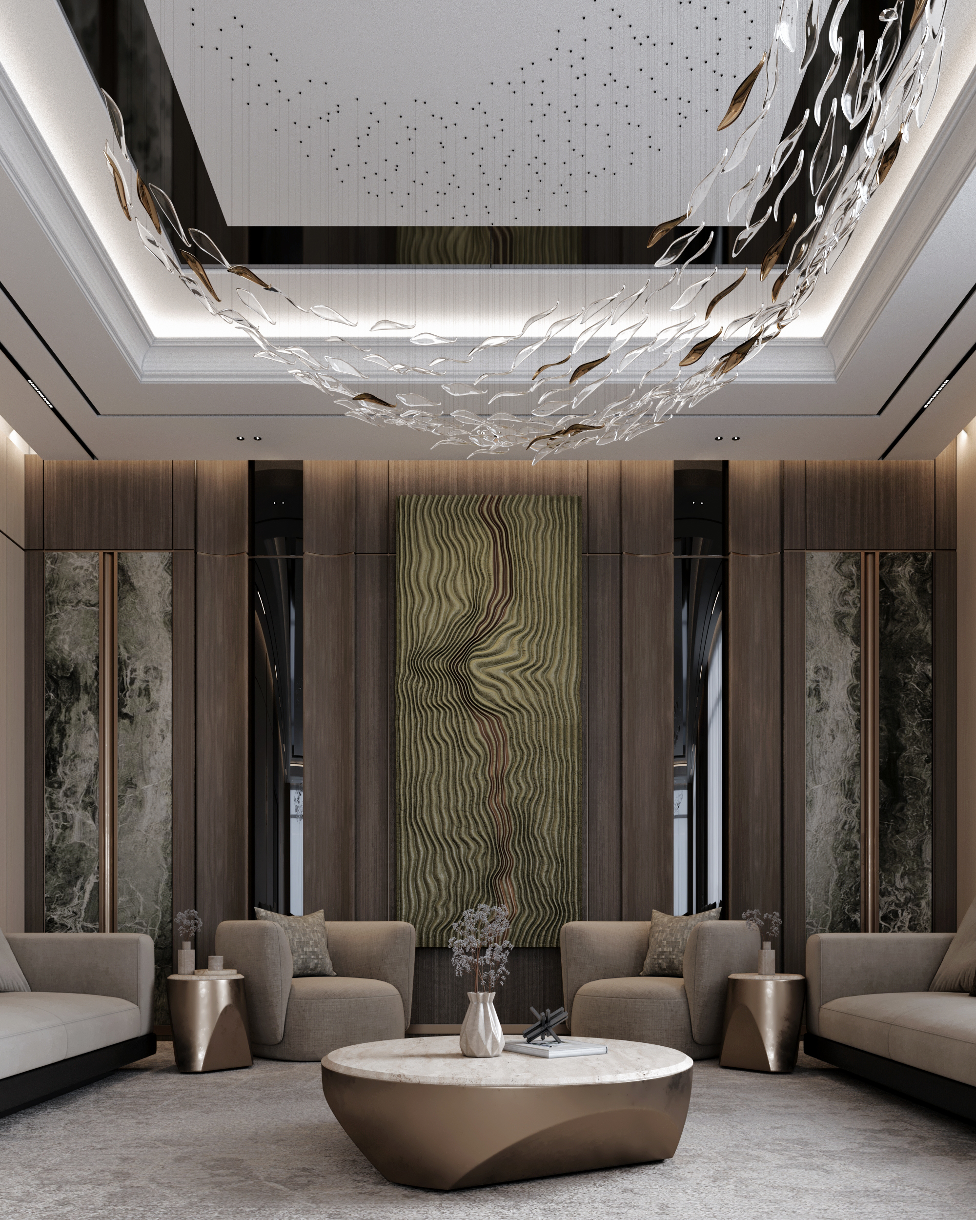 接待室丨沙特阿拉伯利雅得丨Tiraz Consultancy-9