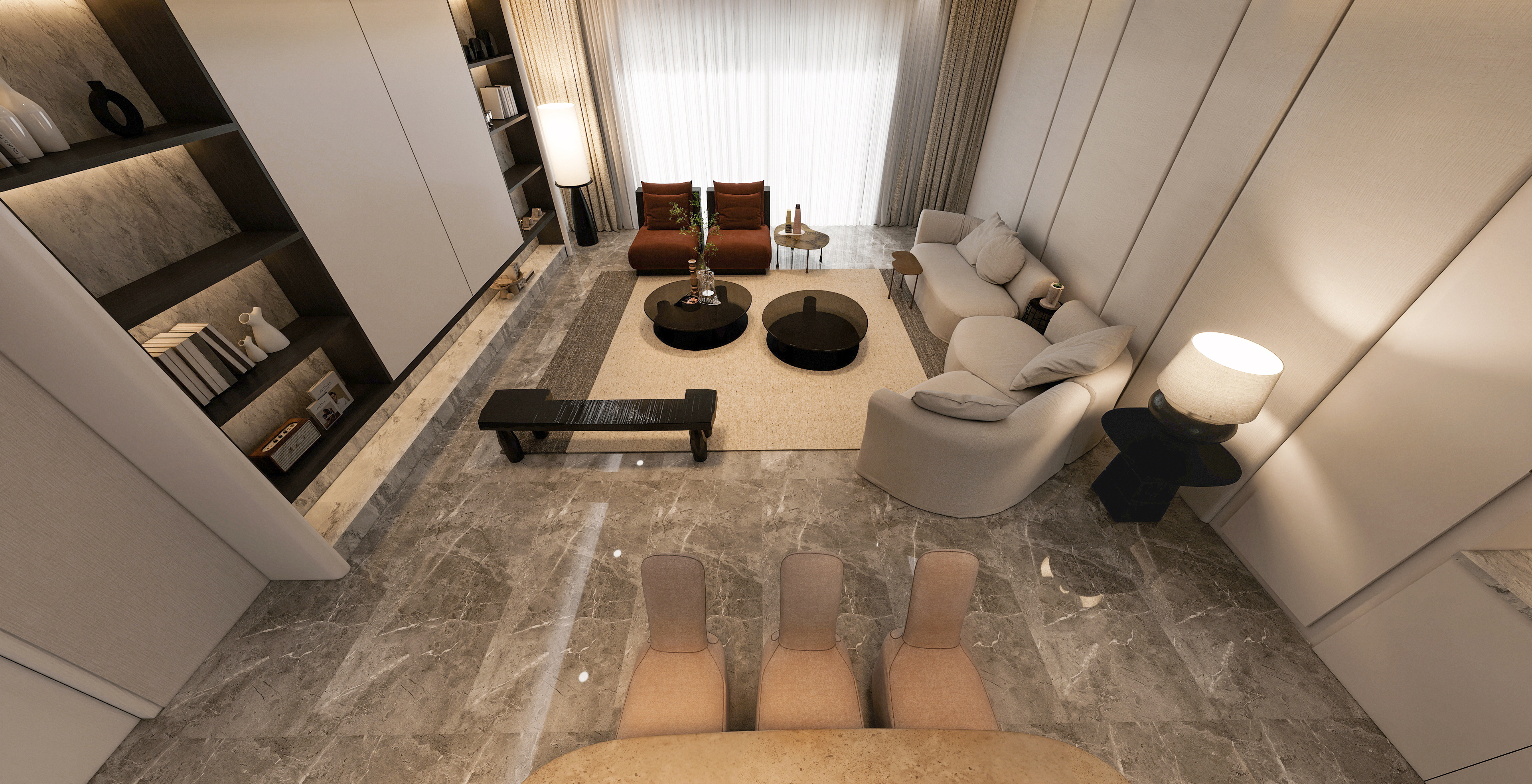 凤栖云庐#1301室样板间方案-1