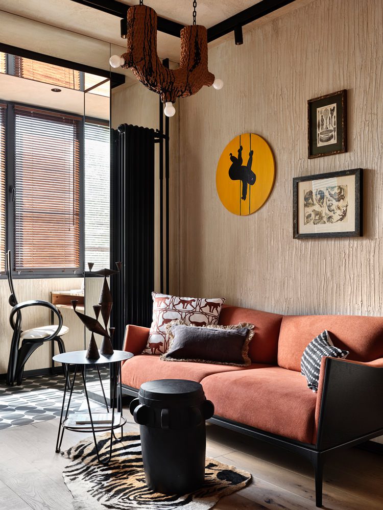 莫斯科带民族风情元素的公寓设计丨俄罗斯莫斯科-37