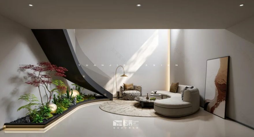 中洲锦城湖岸300㎡ X栖于光影丨中国成都丨C&D house工作室-18