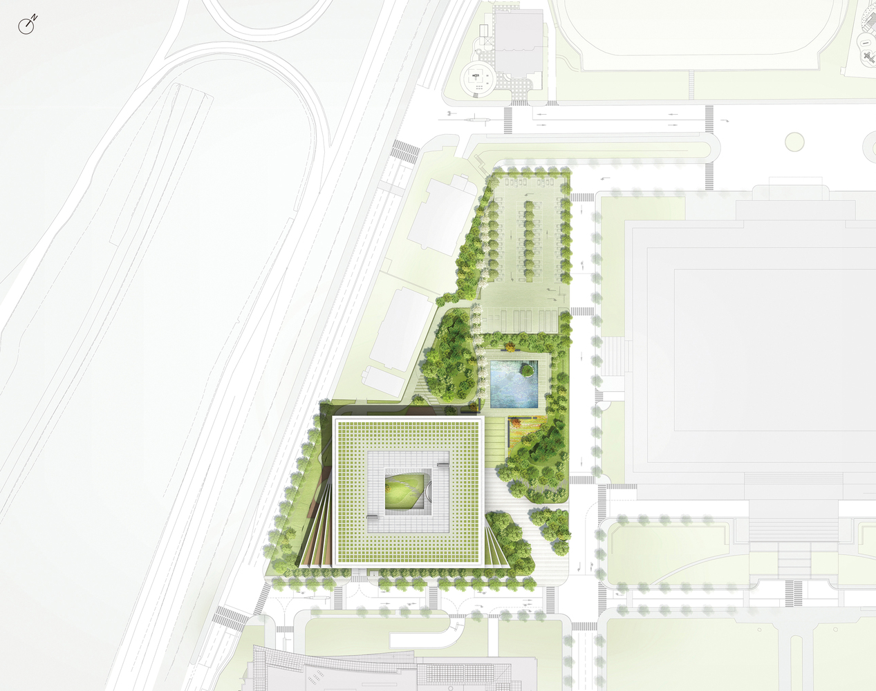 韩国国会通讯大楼丨HAEAHN Architecture-35