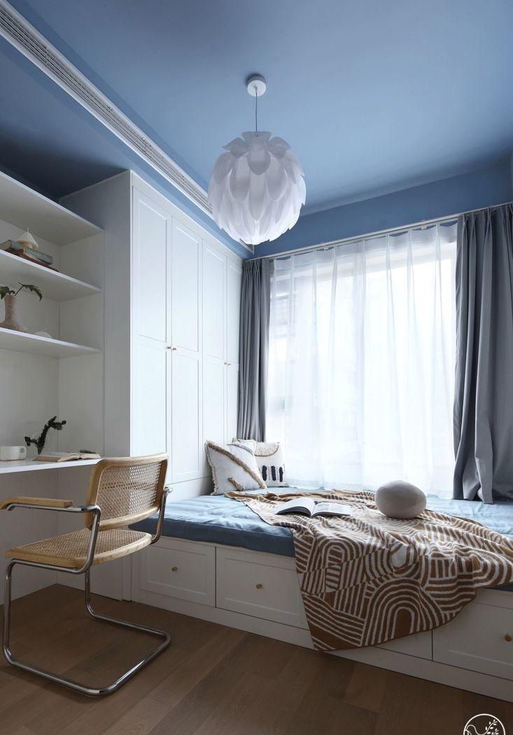 平层住宅的清爽绿意变身丨清羽设计-48