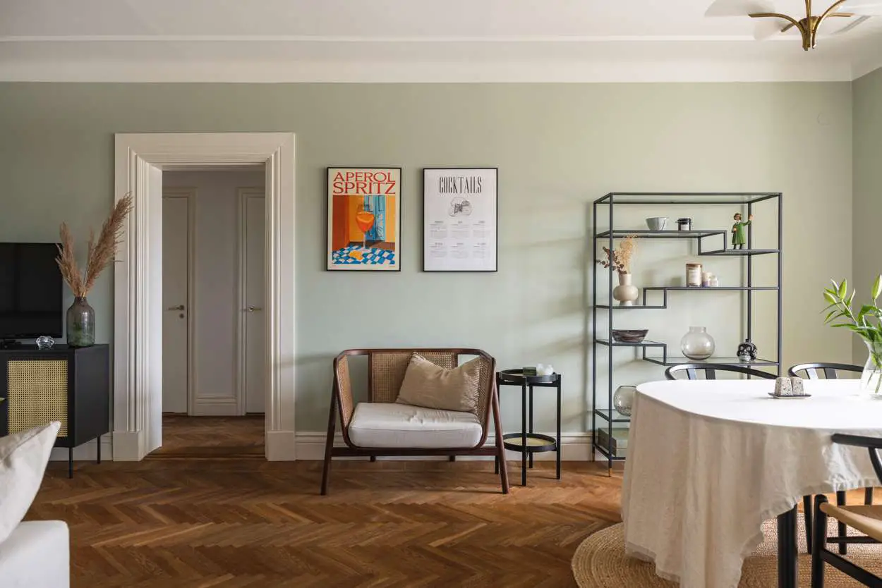 瑞典南部马默公寓的独特钢化玻璃隔墙设计-4