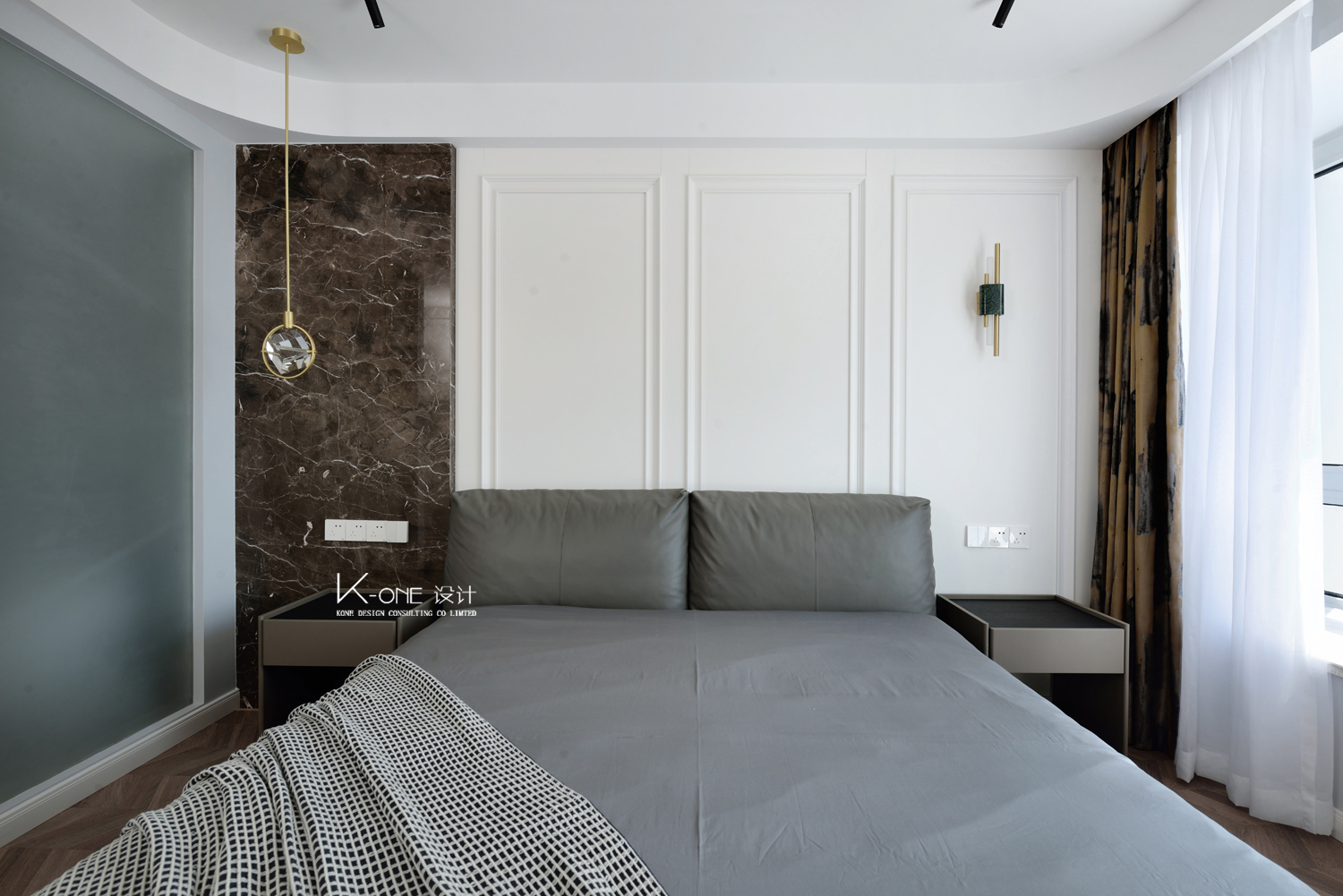 简约水泥灰,打造 152 平米现代精致生活空间-30