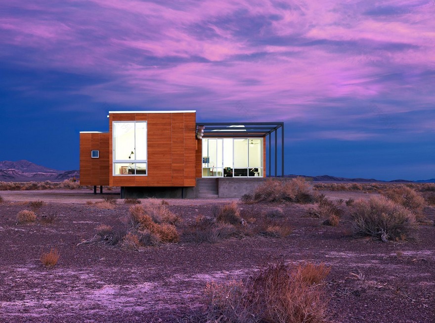 Rondolino Residence in Nevada Desert by Nottoscale-23