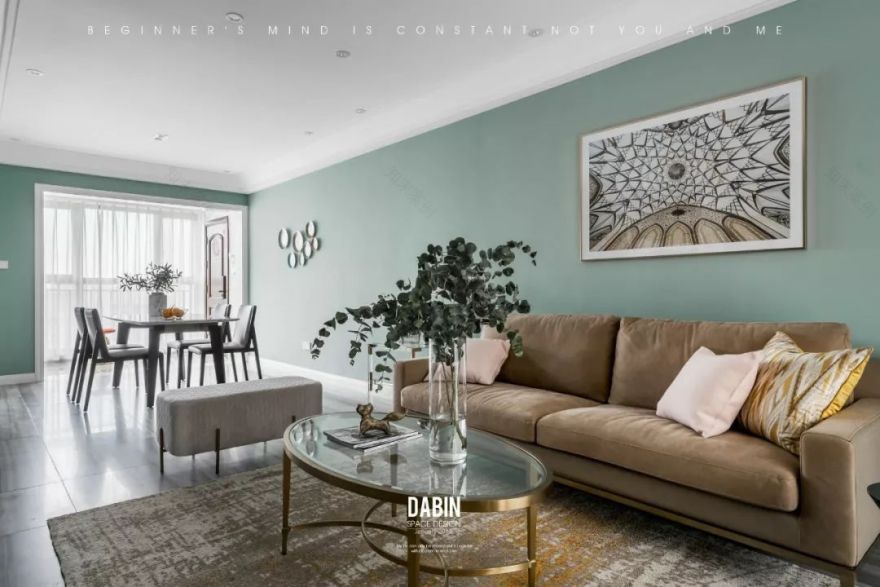 苏州华润凯旋门,莫兰迪色打造的低调华丽空间-17