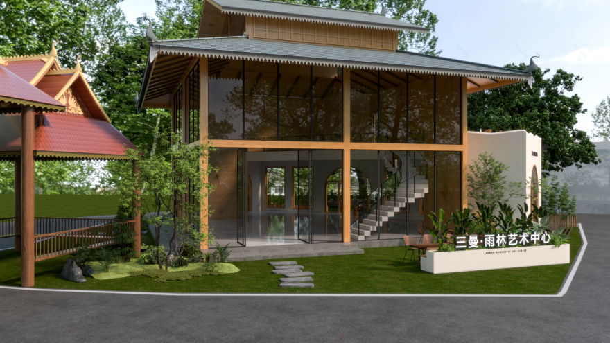 文创中心 · 景洪文创三曼村店丨中国西双版纳丨郭大叔和星星崽-15